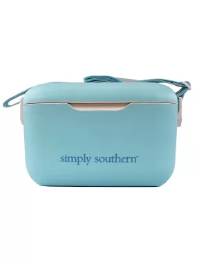 13 Quart Retro Cooler in Ocean