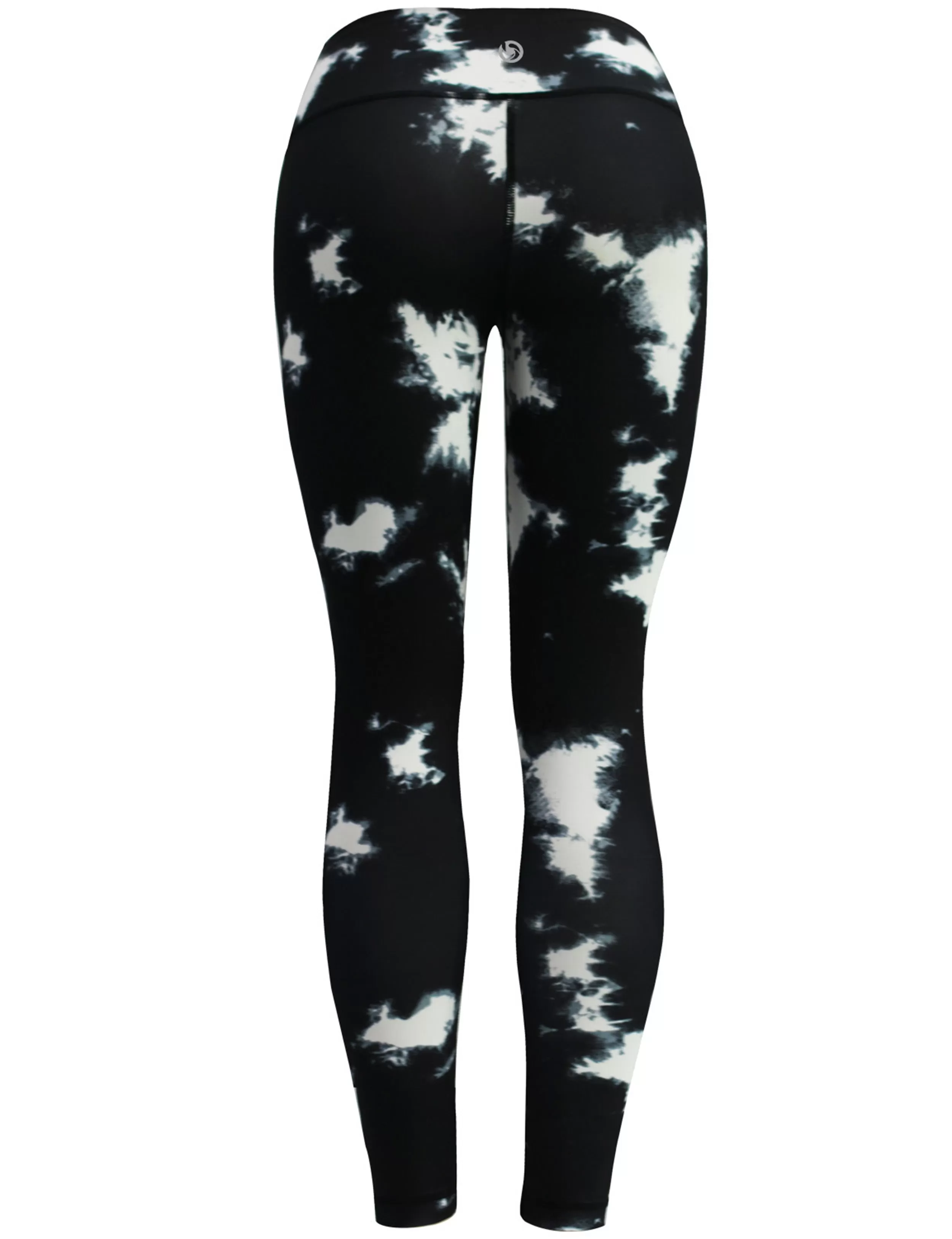 26" Printed Yoga Pants BLACKMARBLE