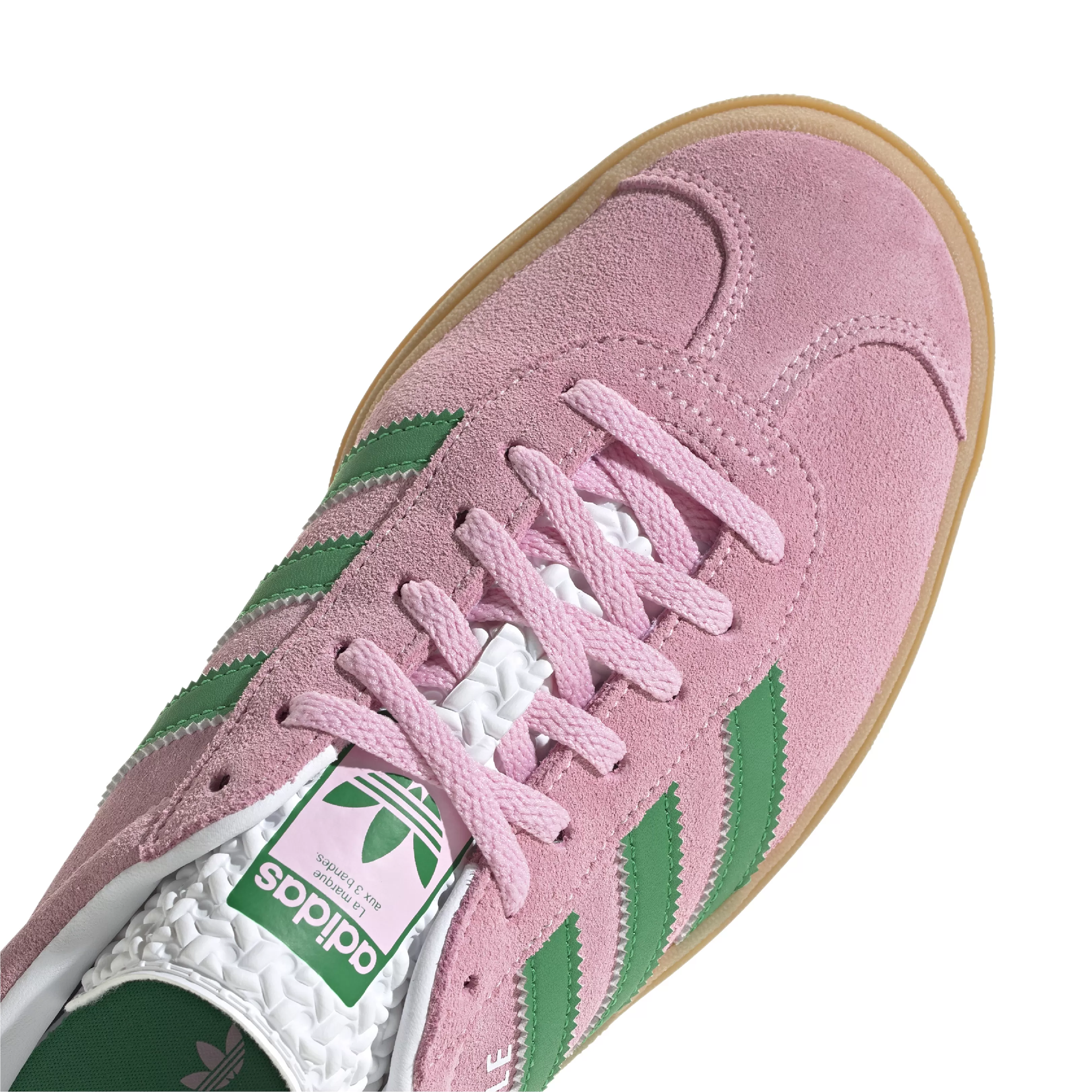 adidas Gazelle Bold True Pink / Green / Cloud White