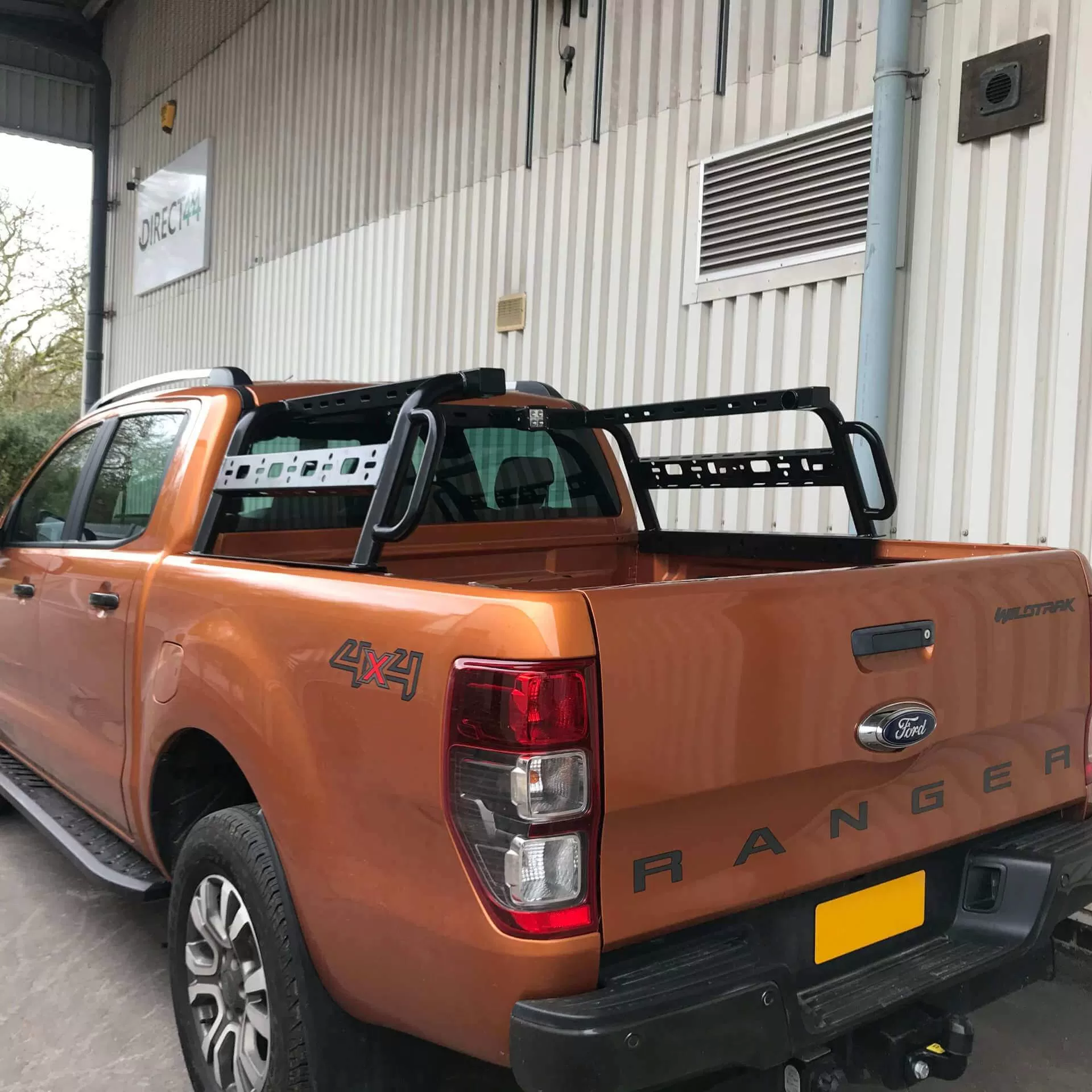 Adjustable Load Bed Open Top Cargo Frame for the Ford Ranger 2012 