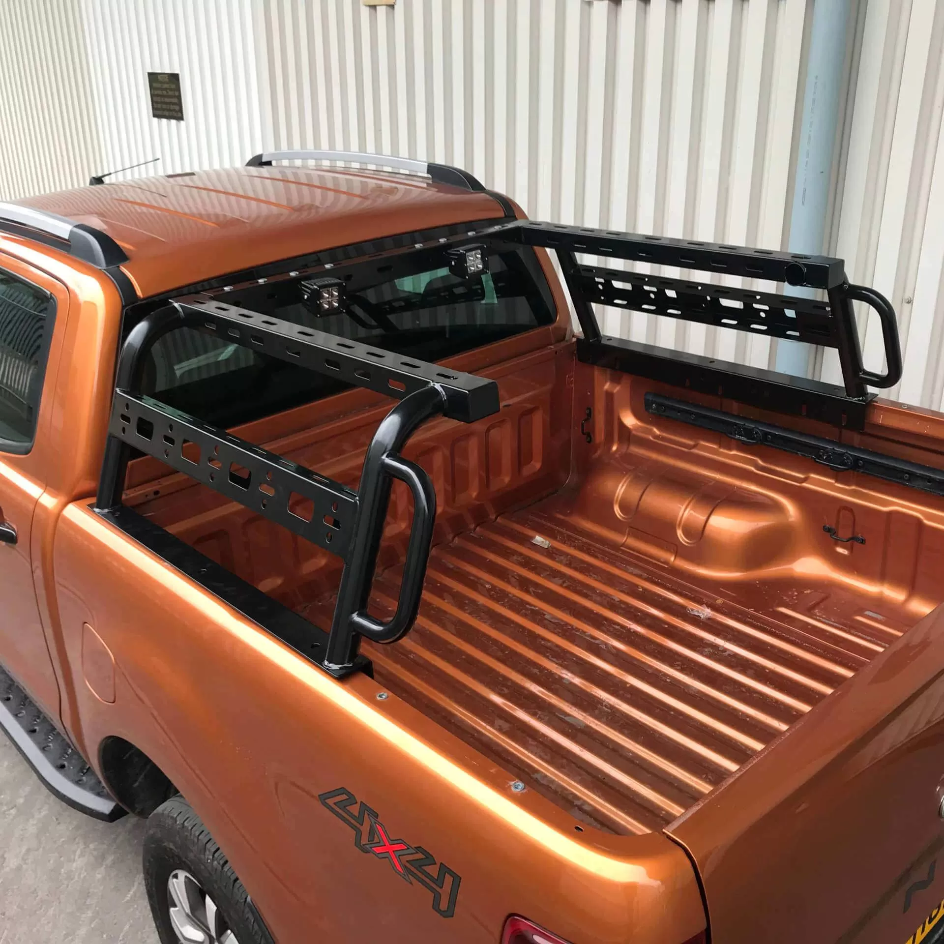 Adjustable Load Bed Open Top Cargo Frame for the Ford Ranger 2012 