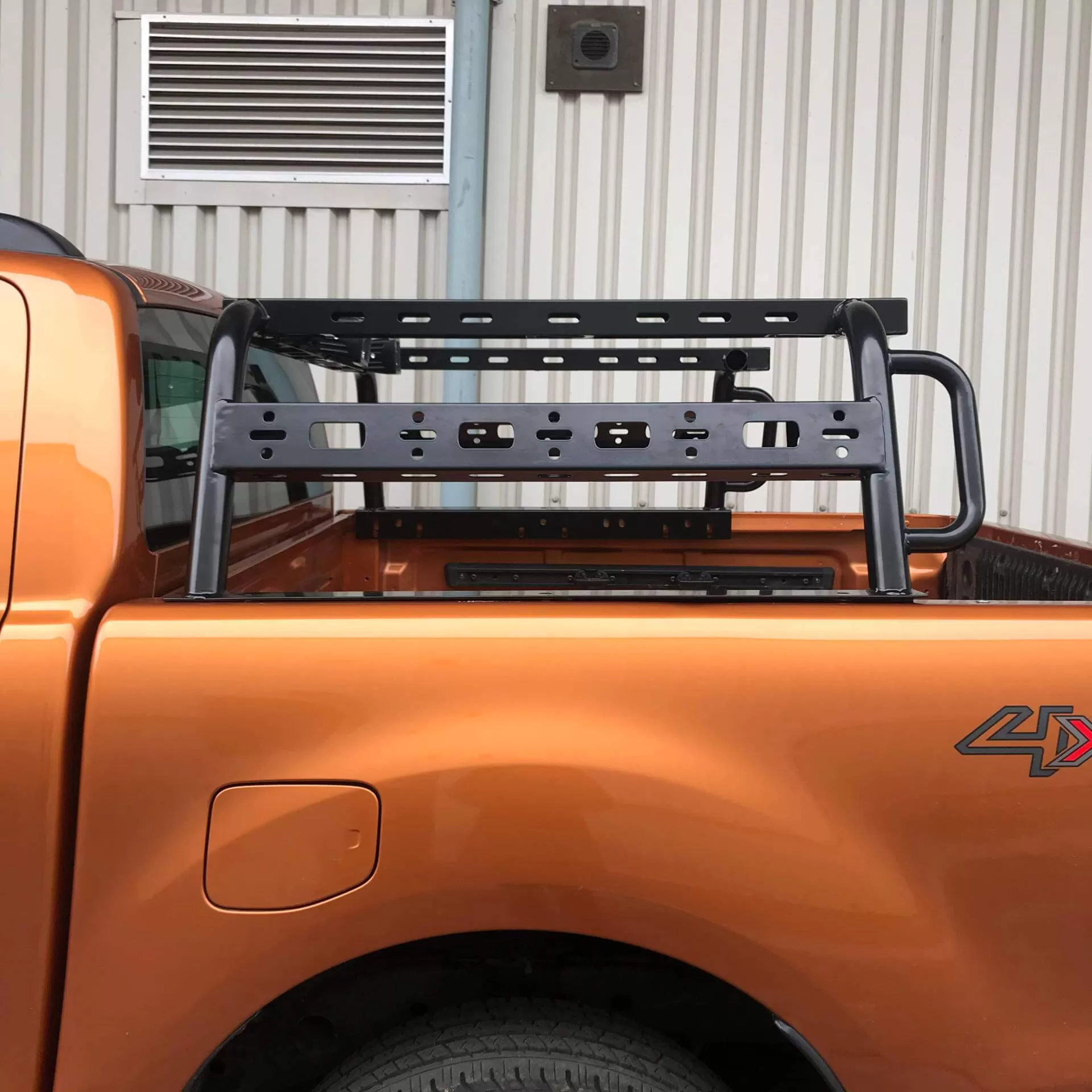 Adjustable Load Bed Open Top Cargo Frame for the Ford Ranger 2012 