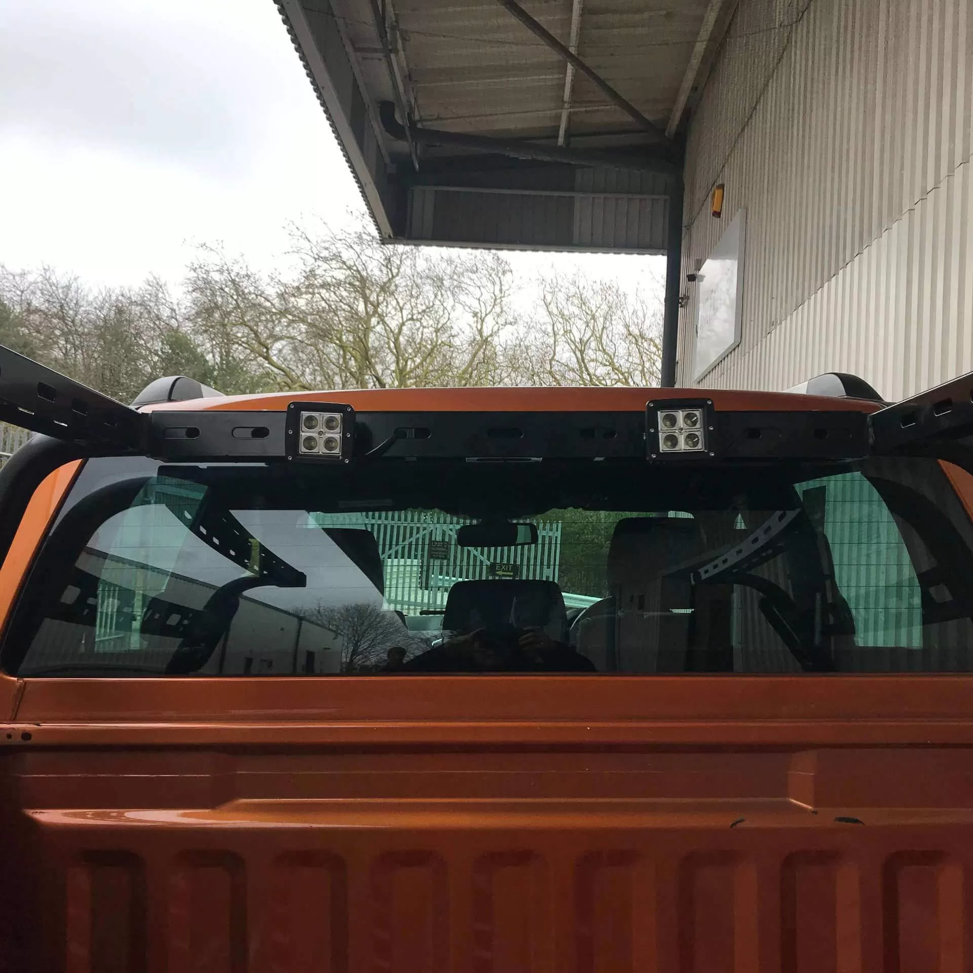 Adjustable Load Bed Open Top Cargo Frame for the Ford Ranger 2012 