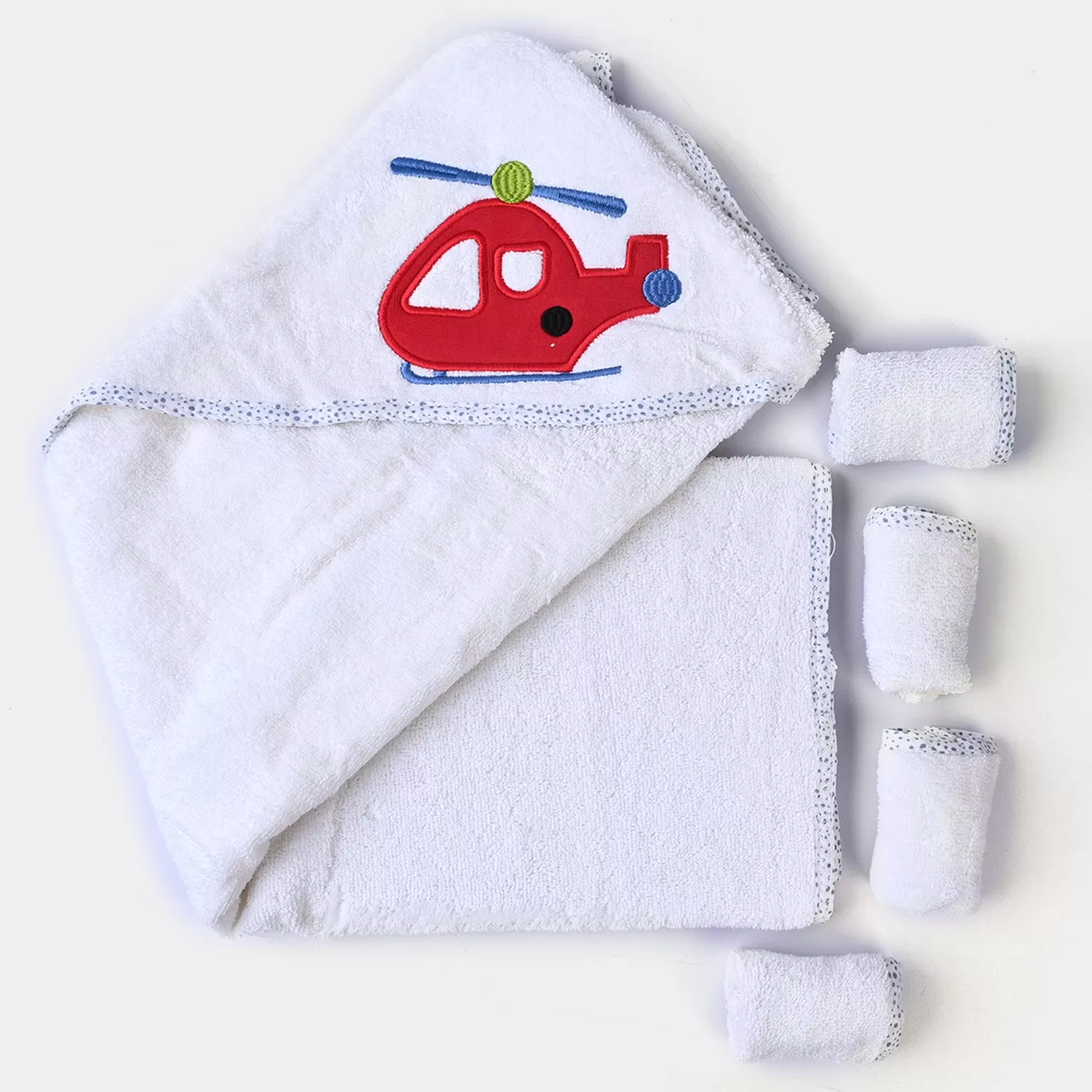 Baby Bath Towel   4PCs Face Towel