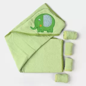 Baby Bath Towel   4PCs Face Towel