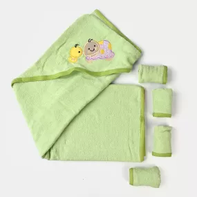 Baby Bath Towel   4PCs Face Towel