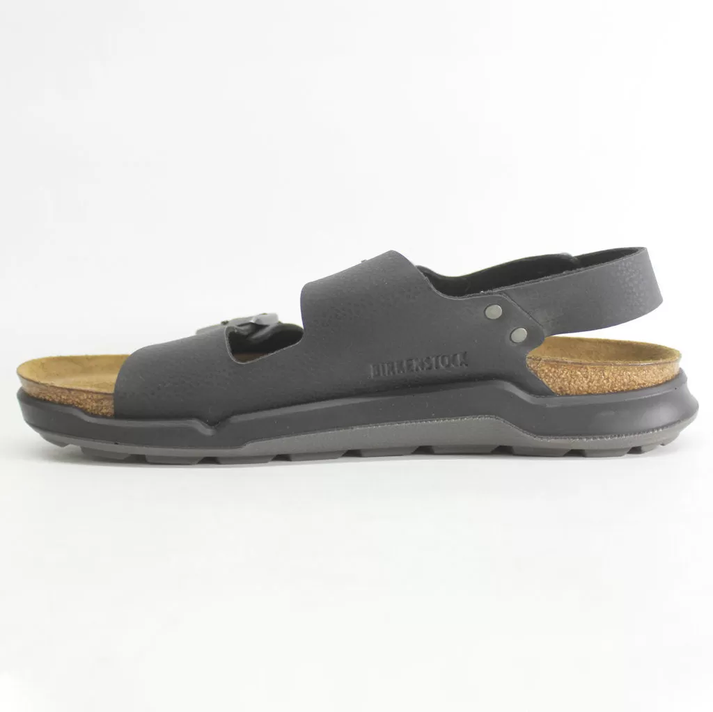 Birkenstock Milano CT 1013753 Birko-Flor Mens Sandals - Desert Soil Black