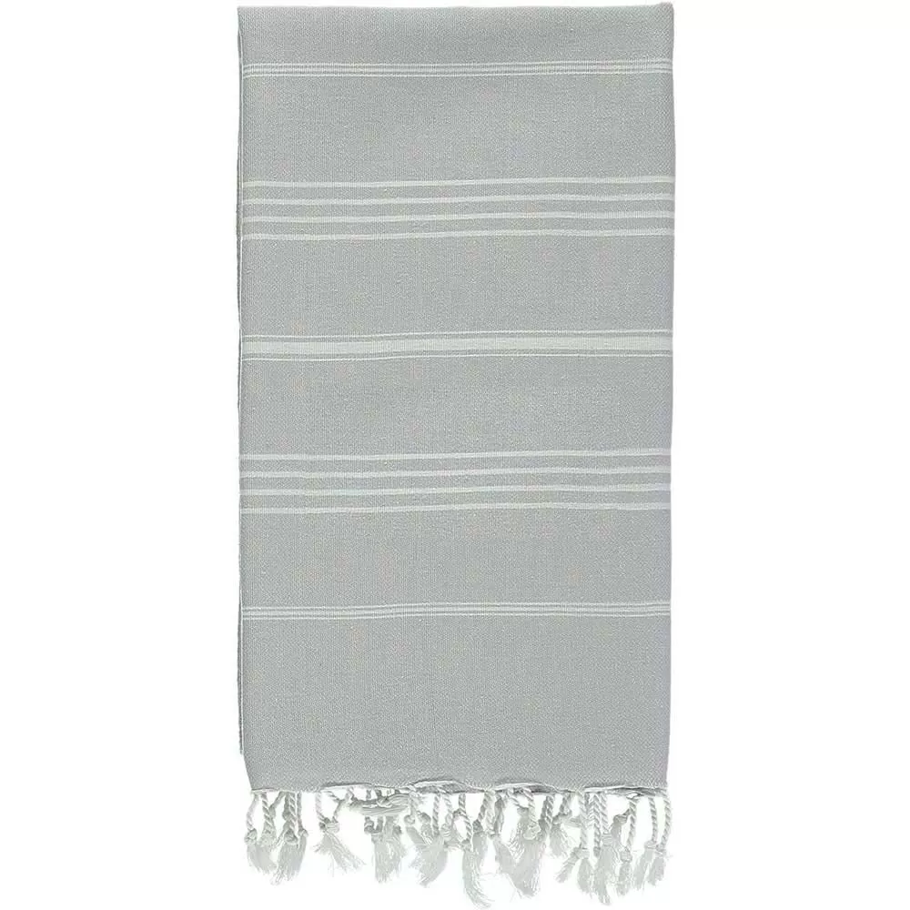 Black & White 100% Cotton Mini Turkish Towel