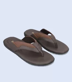 BM5559-BROWN-Men Casual Chappal