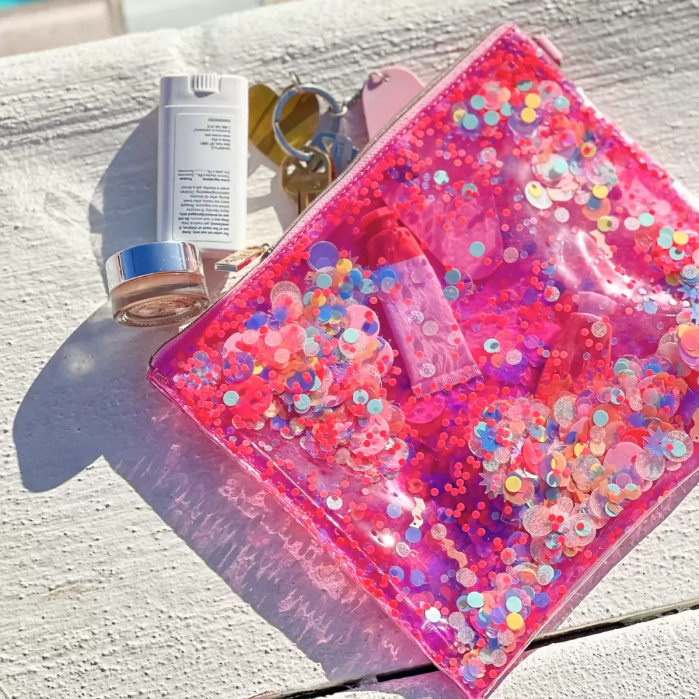 Bring on the Fun Confetti Everything Pouch