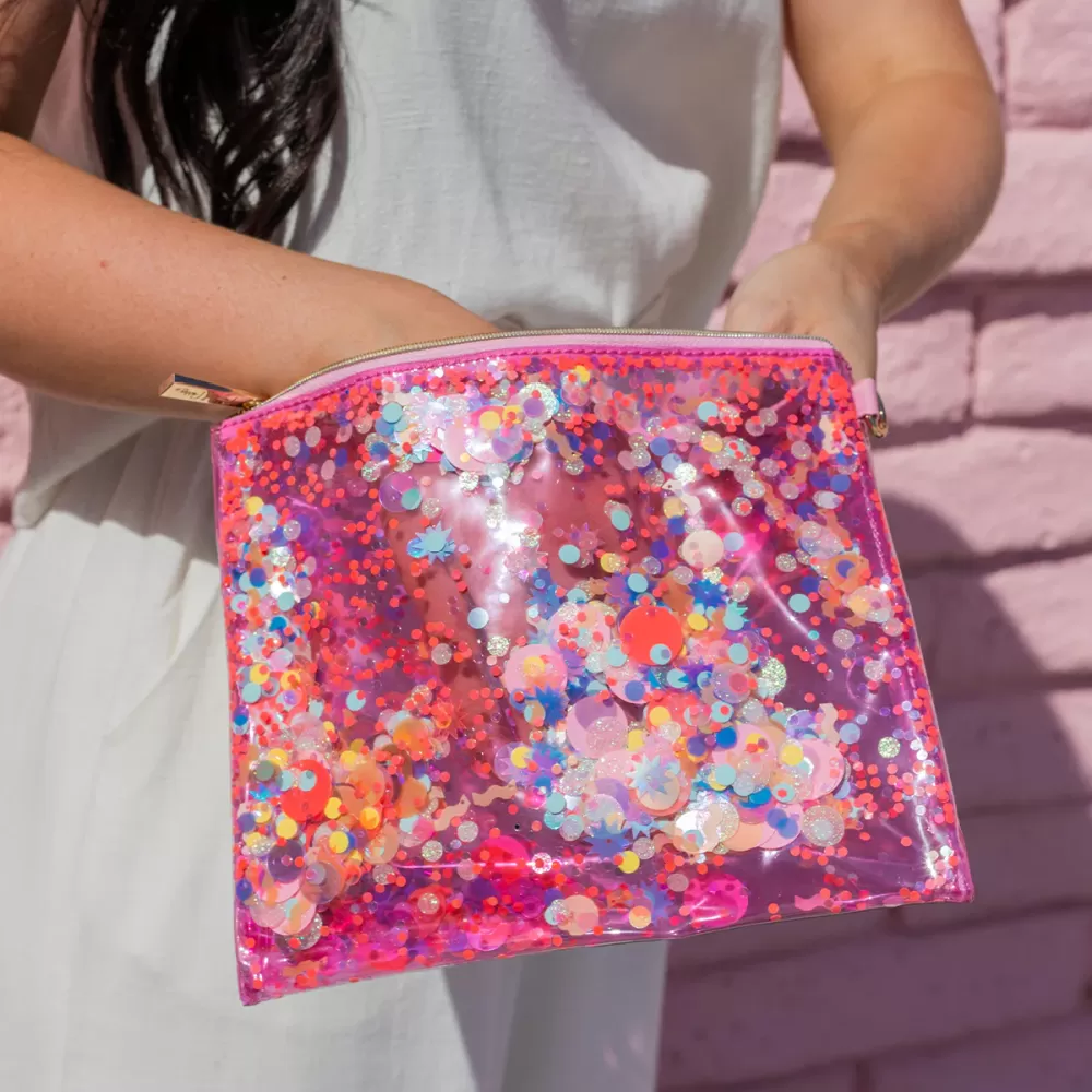 Bring on the Fun Confetti Everything Pouch