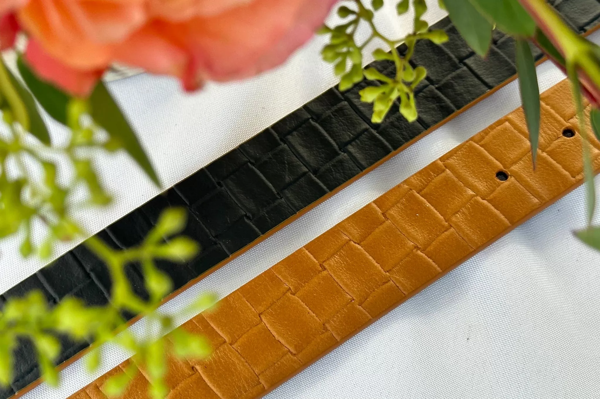 Cesoli Reversible Leather Belt - (six color sets)