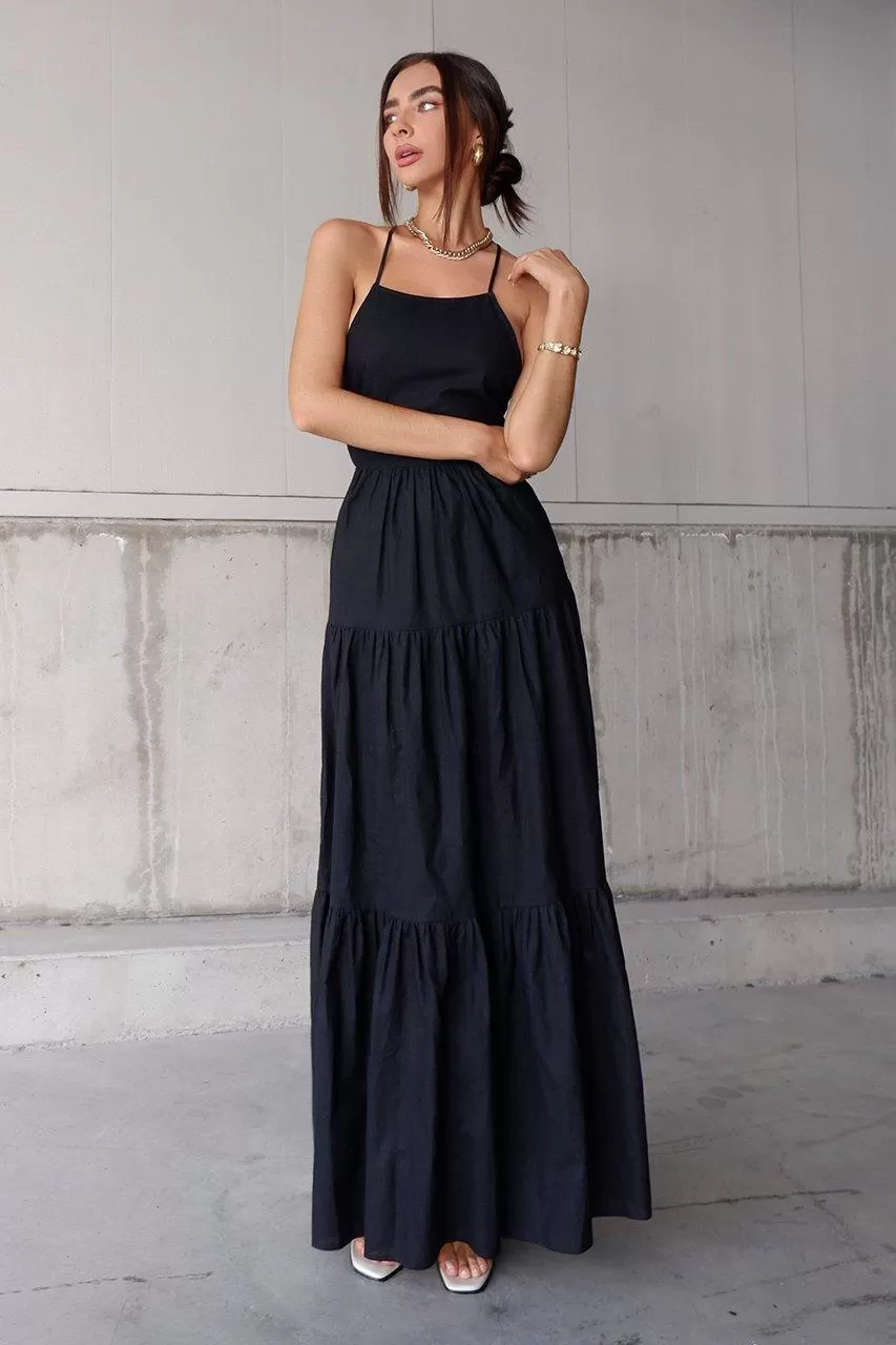 Chelsea Maxi Dress - Black