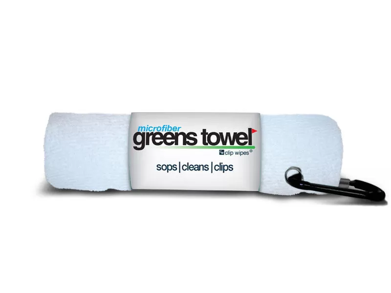 Clip Wipes Microfiber Golf Greens Towel