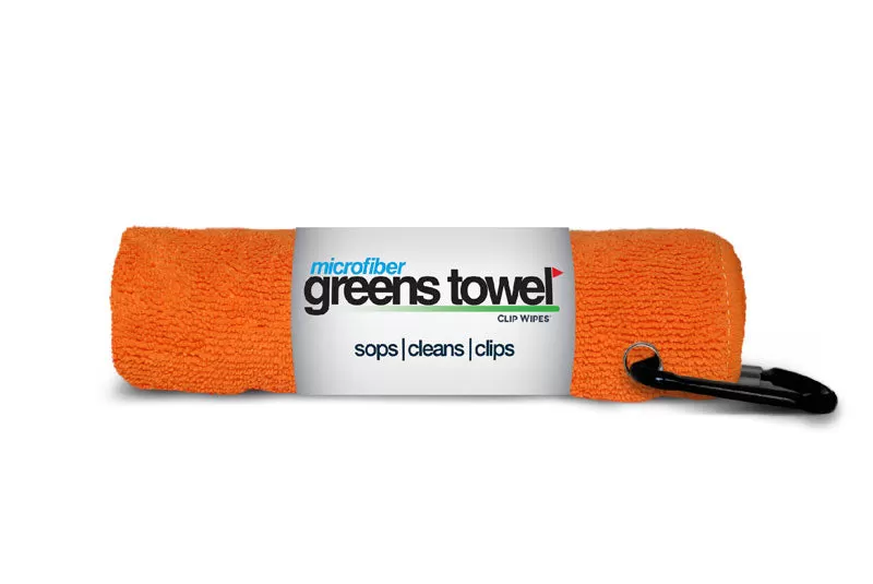 Clip Wipes Microfiber Golf Greens Towel