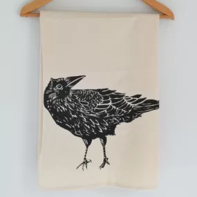 Crow Cotton Tea Towel & Napkins