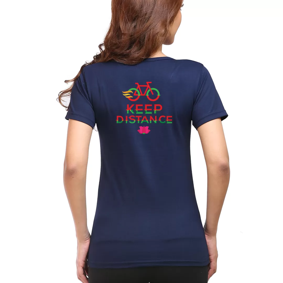 Cyclop Women's  Keep Distance Cycling T-Shirt