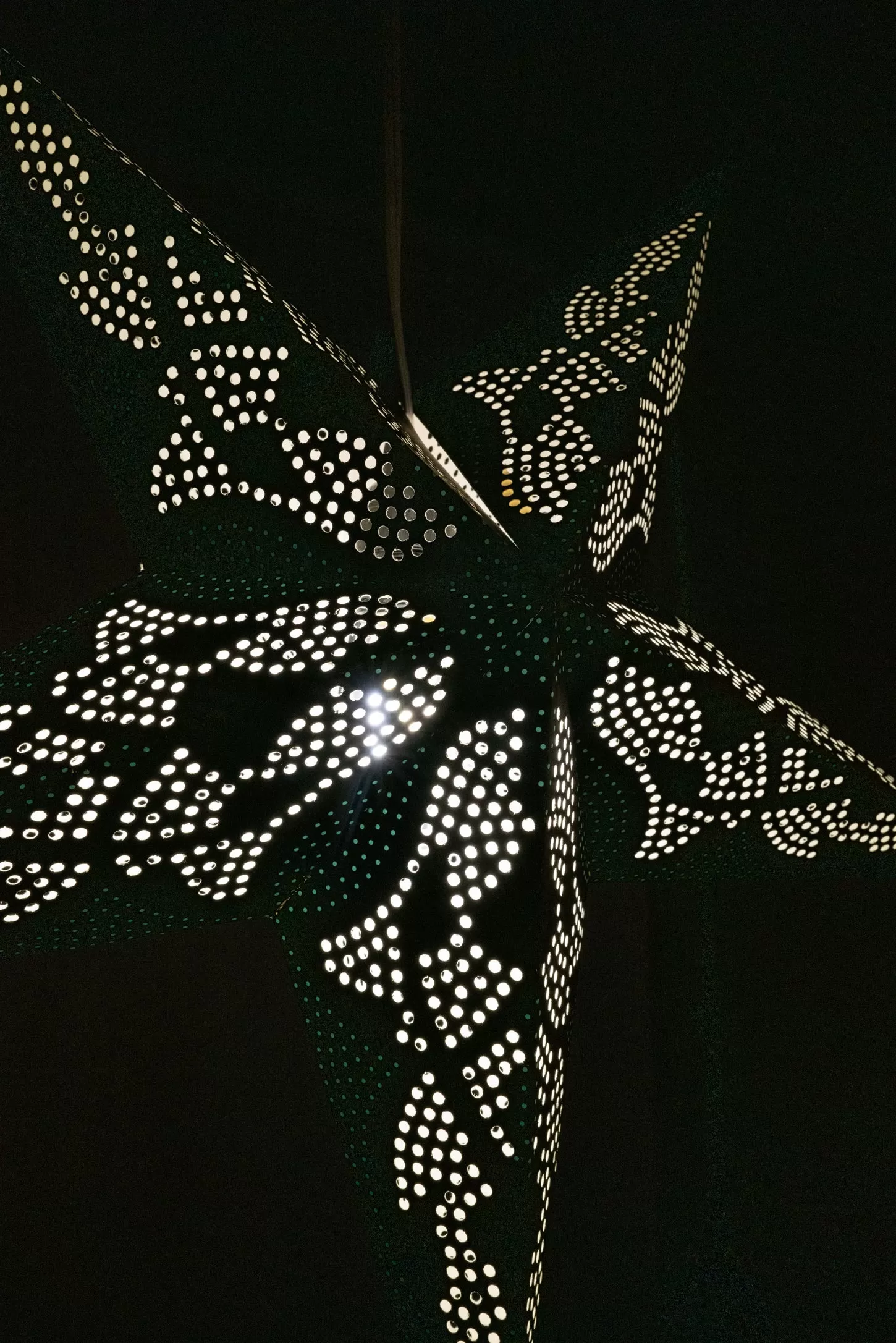 Dotted Decorative Star Paper Lantern