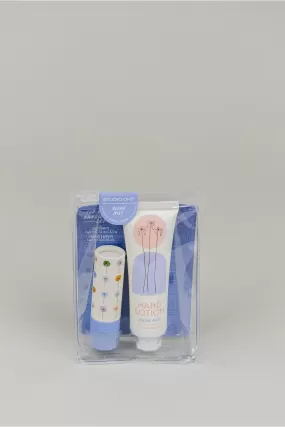 Dotted Palms Lip Balm/Lotion Set