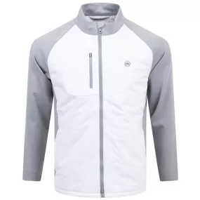 Endeavor Classic Fit Hybrid Jacket White/Grey - SS24