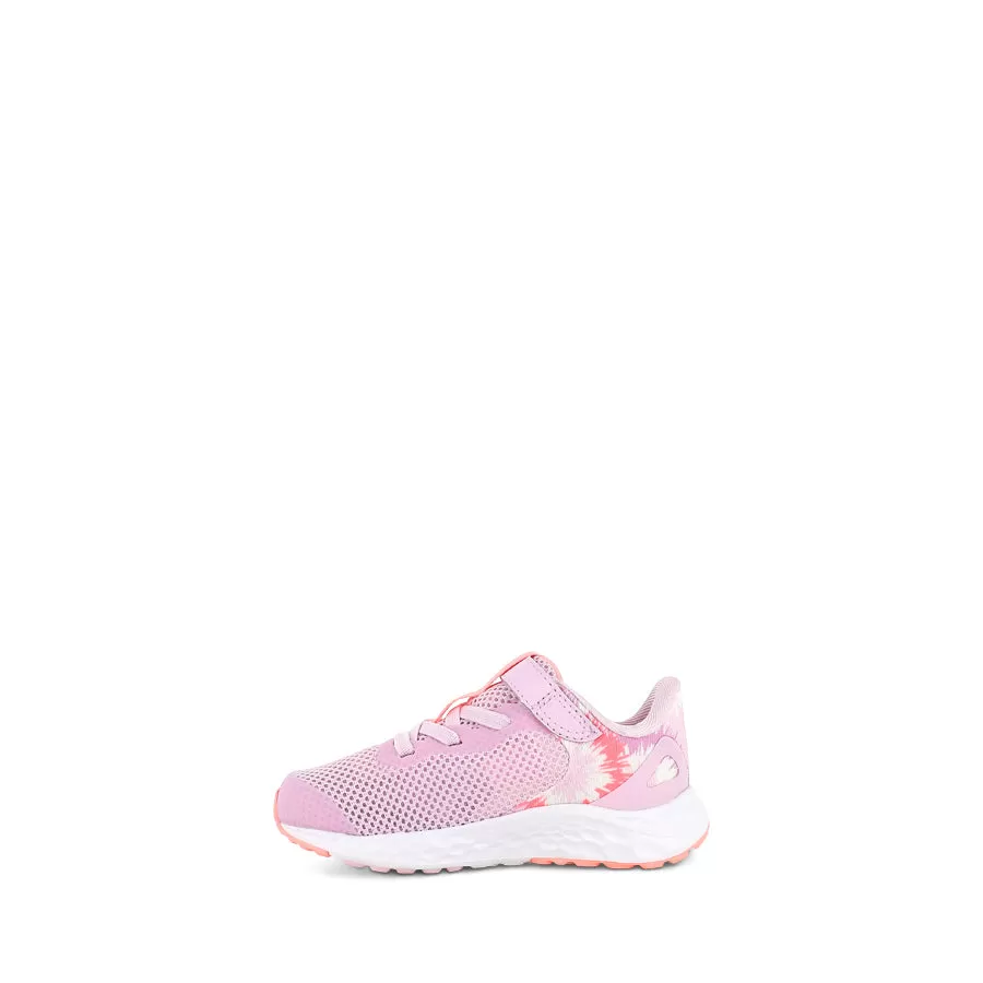 FRESH FOAM INFANT VELCRO ARISHI V4 - PINK/WHITE