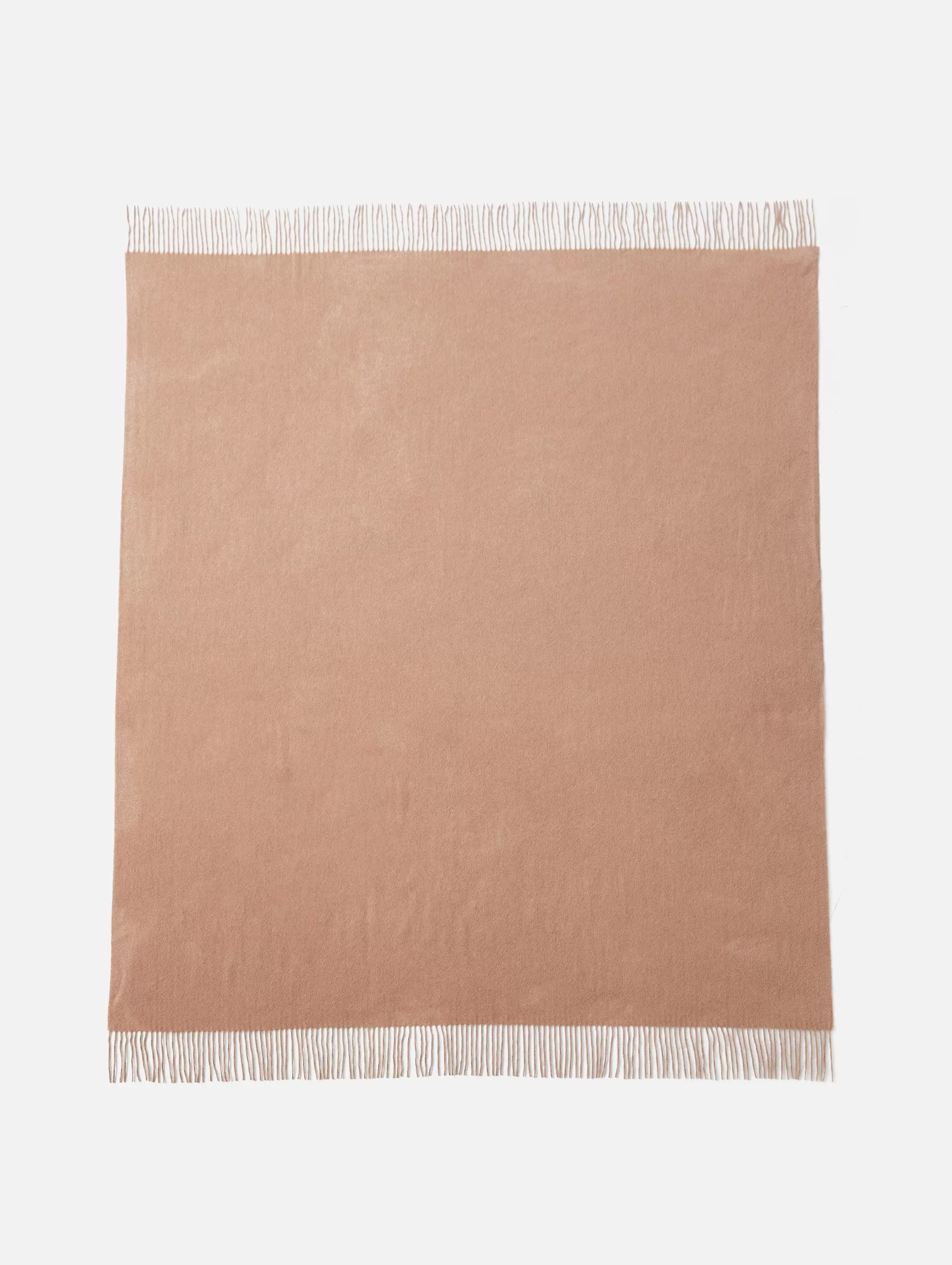 Fringe Harlow Cashmere Blanket