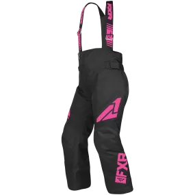 FXR Youth Clutch Pant Black/Electric Pink