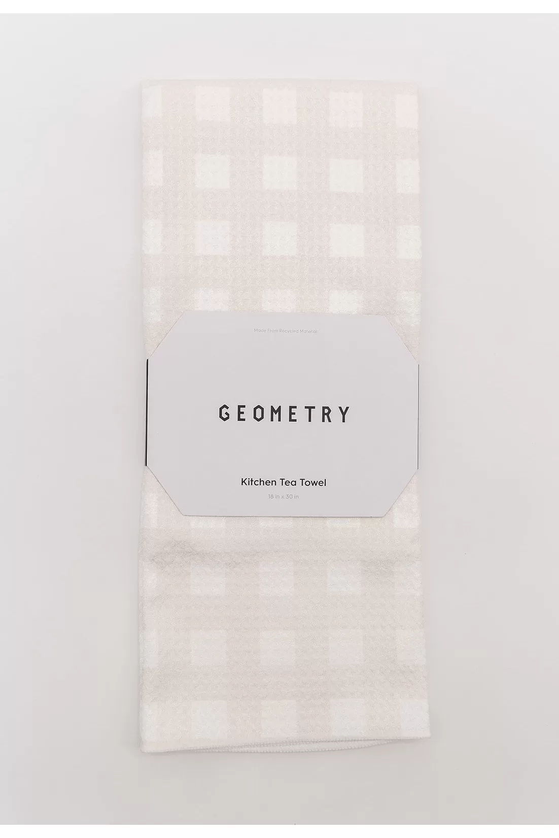 Gingham Geometry House Towels