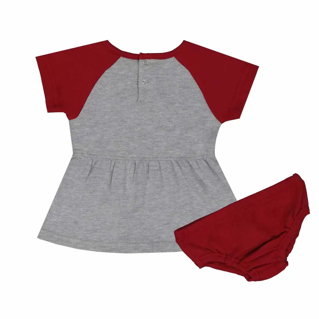 Girls' (Infant) Oklahoma Sooners Formation 2 Piece Set (K41905 91)