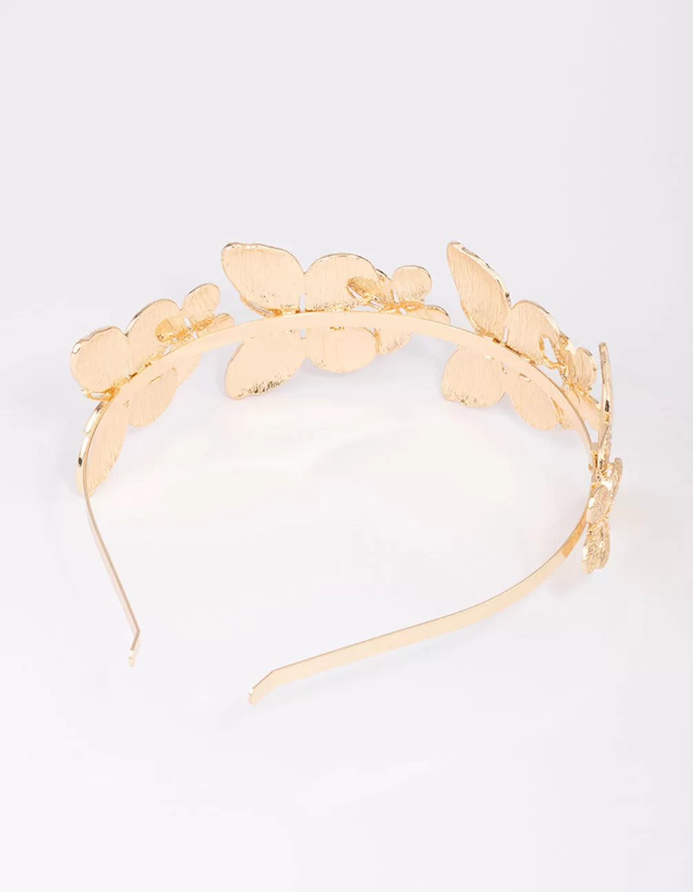 Gold Decorative Butterfly Headband