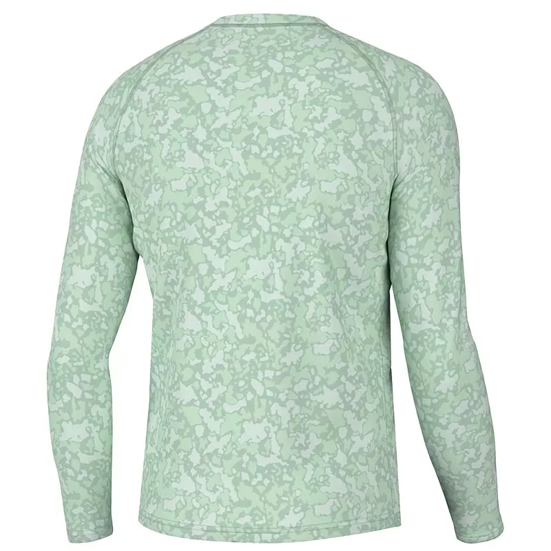 Green Localflage Performance Long Sleeve Shirt