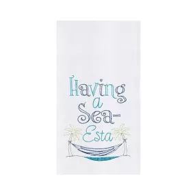 Having A Sea-Esta Towel