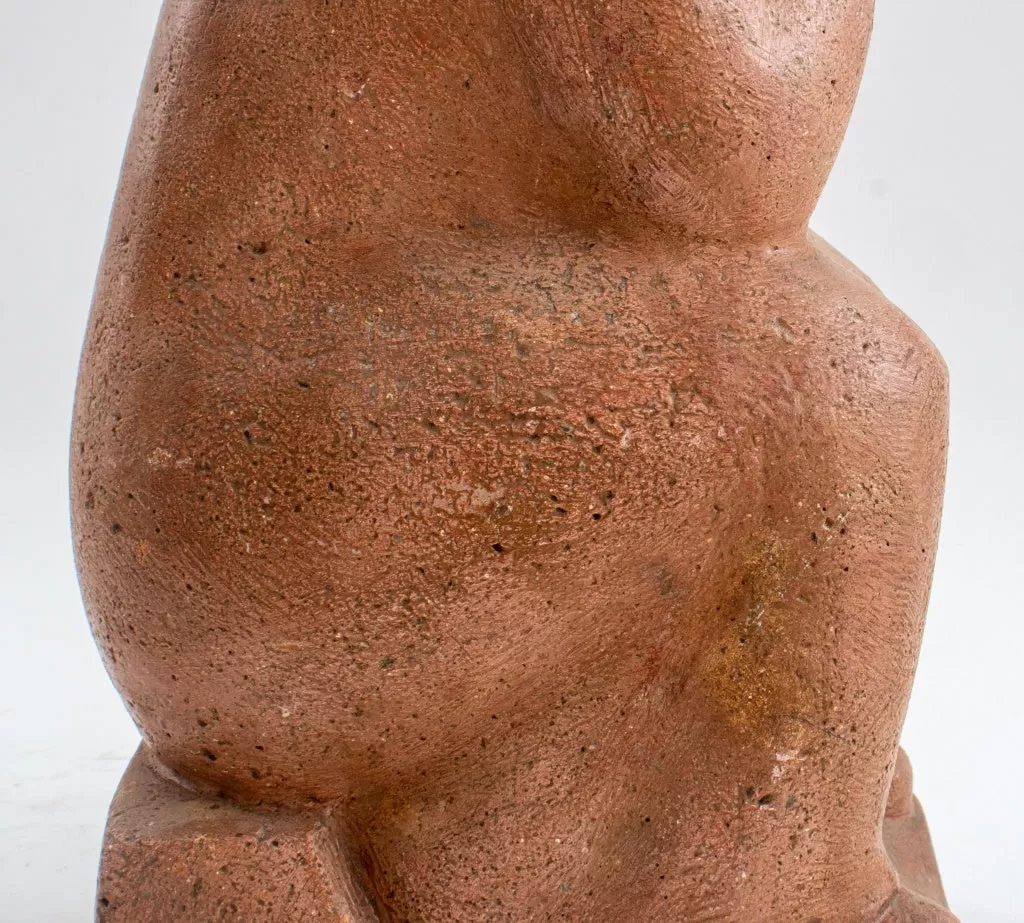 Henry Schonbauer Terracotta Figurative Sculpture