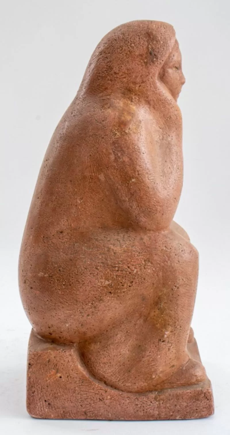 Henry Schonbauer Terracotta Figurative Sculpture