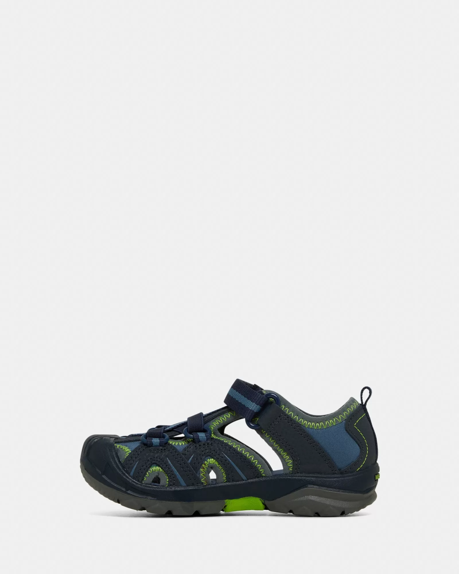 Hydro Sandals Navy/Green