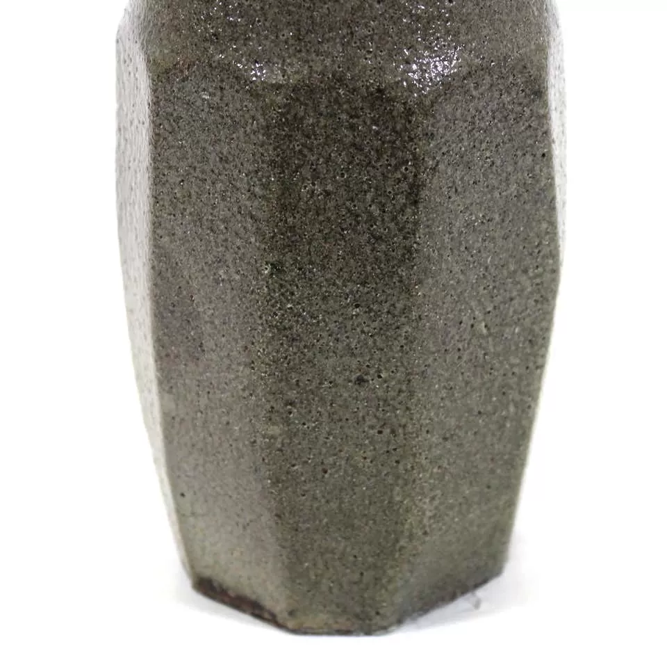 Japanese Mid-Century Modern Art Studio Ceramic Vase