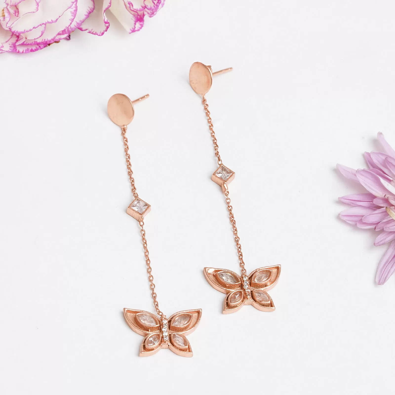 Julia Rosegold Earring