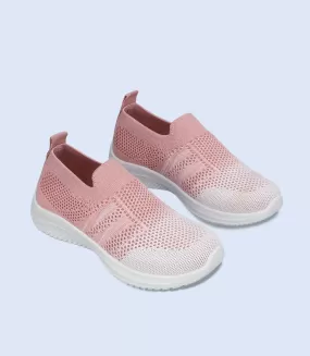 KG0080-PINK-Girls Casual Sneakers