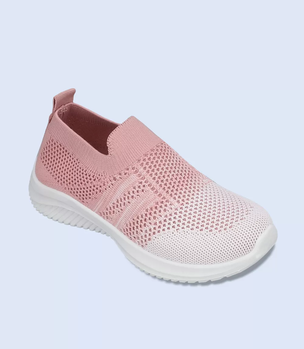 KG0080-PINK-Girls Casual Sneakers