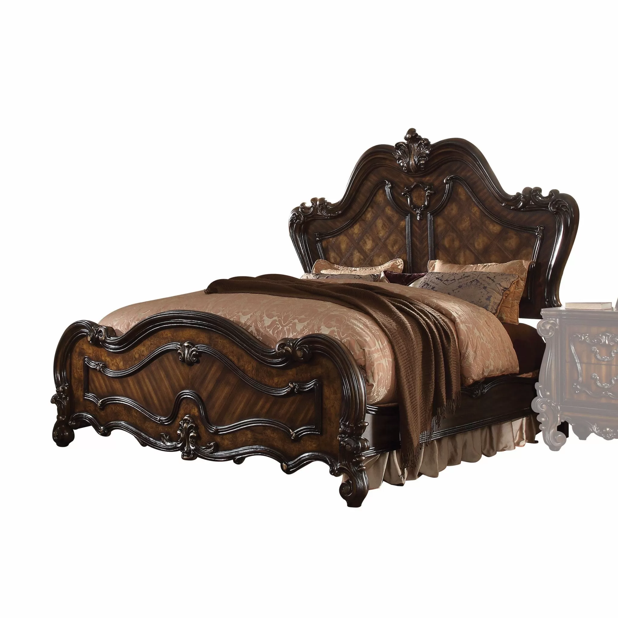 King Brown Bed