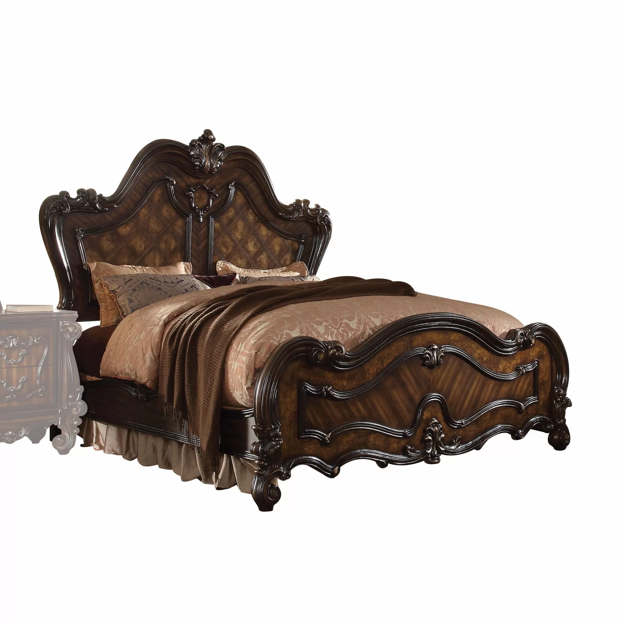 King Brown Bed