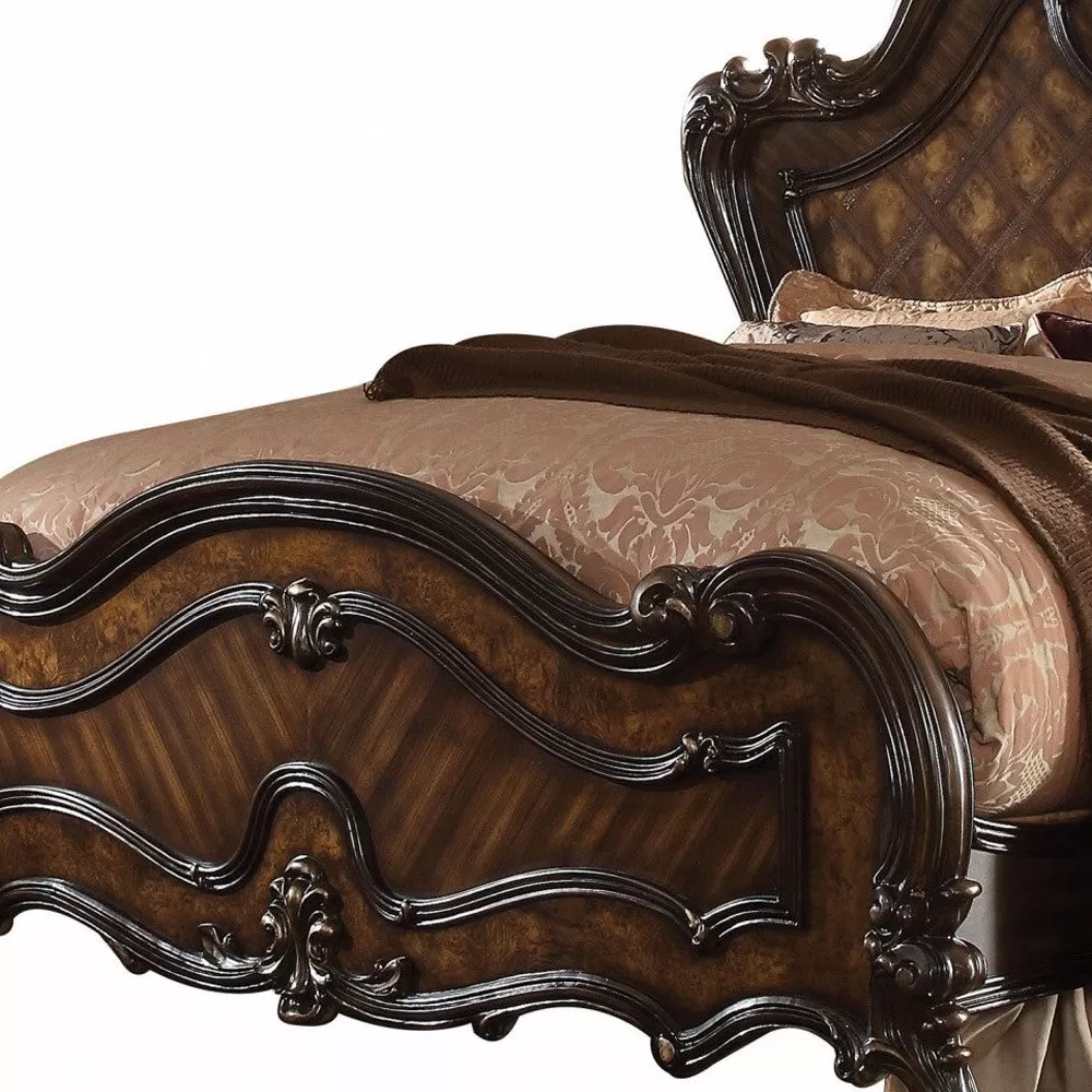 King Brown Bed