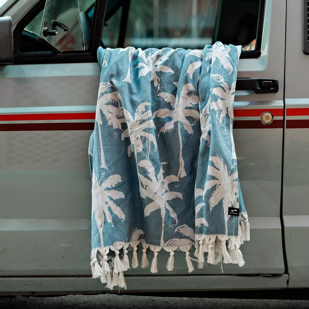 Loreto Blue / Slowtide Turkish Towel