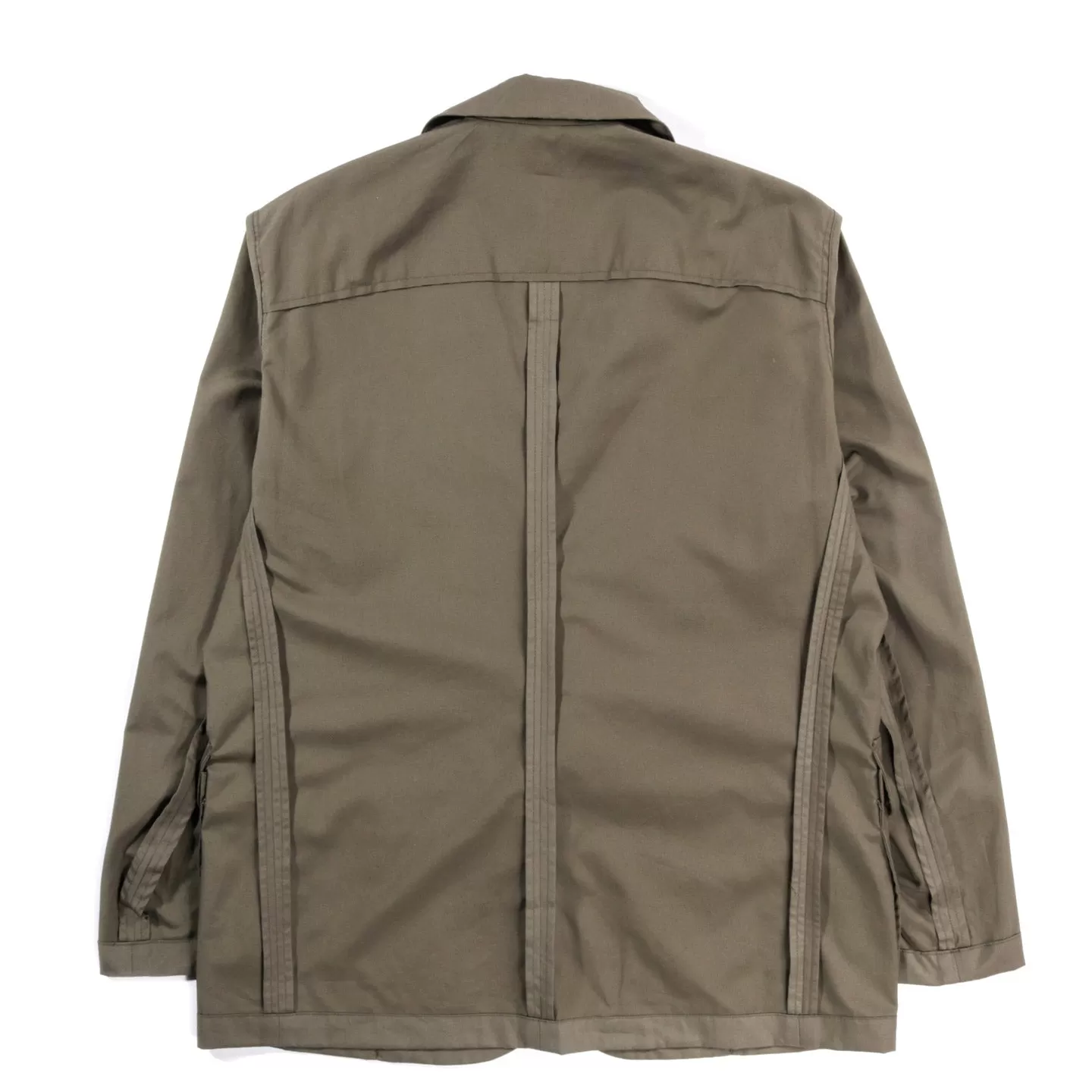 MONITALY URA LOW LAPEL BLAZER VANCLOTH OXFORD OLIVE