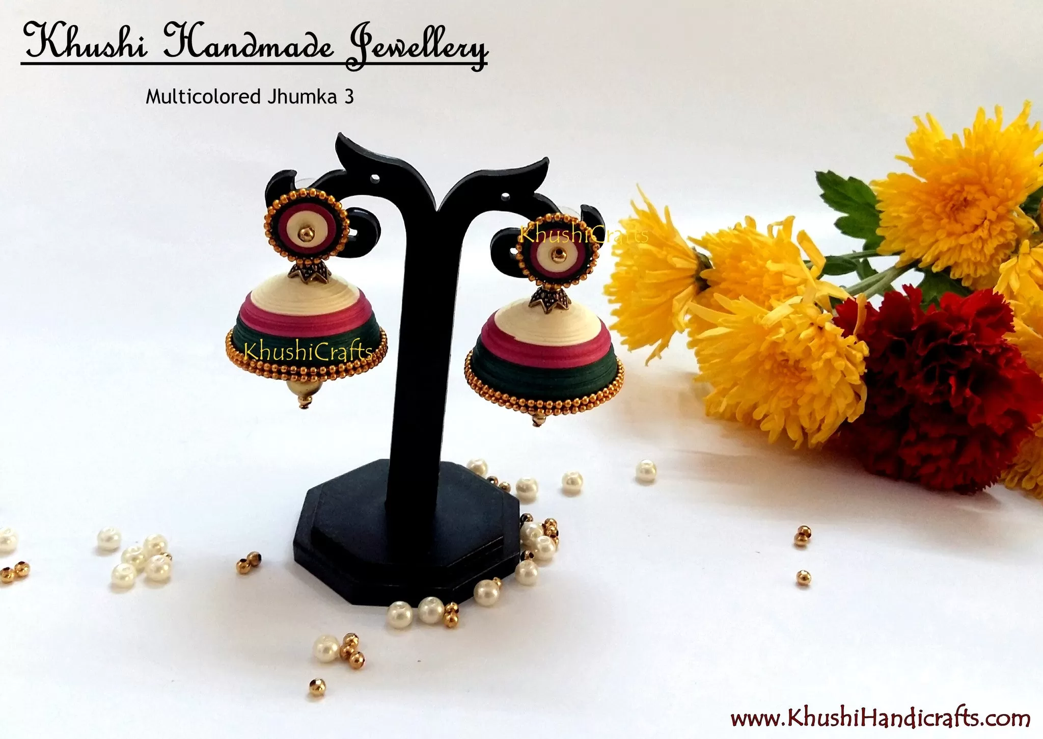 Multicolored Jhumka 3