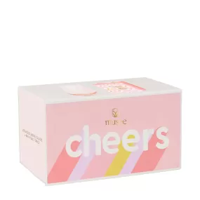 MUSEE BATH | Cheers Wine Glass & Salt Box