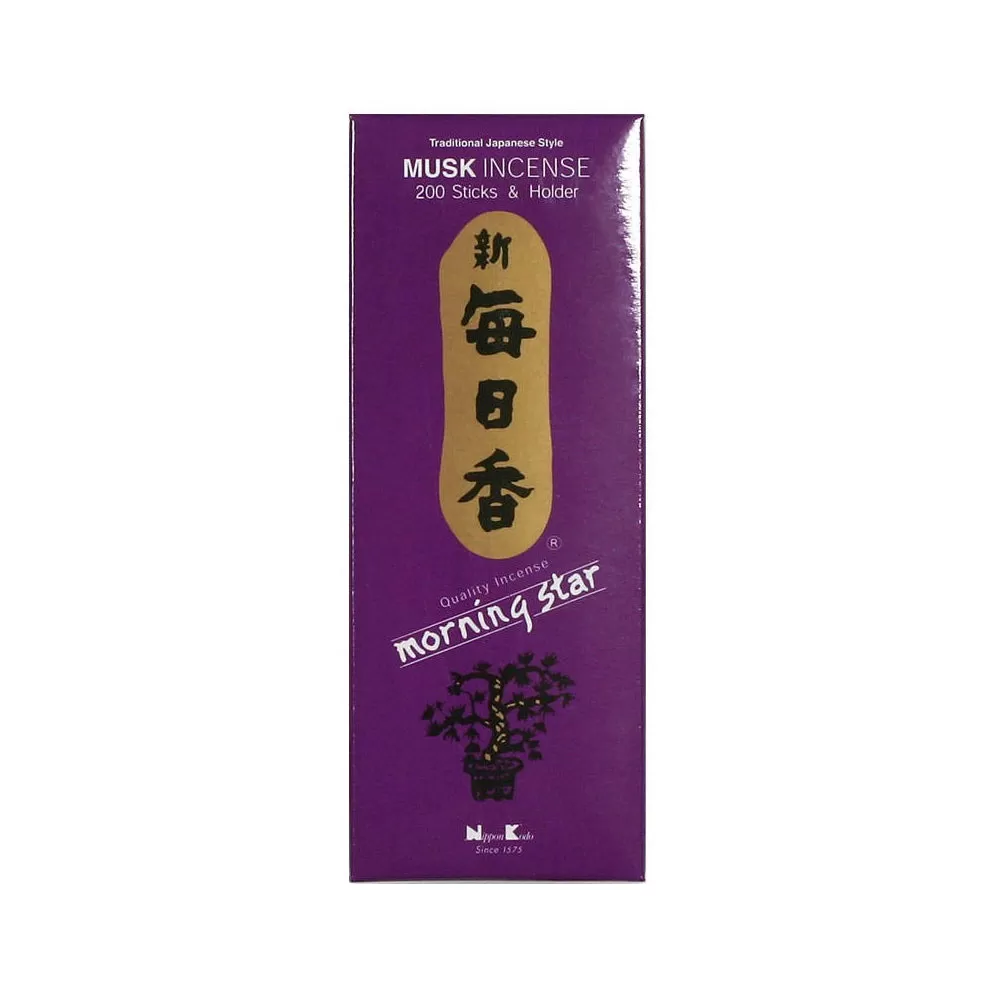 Musk Morning Star Incense - 200 Sticks