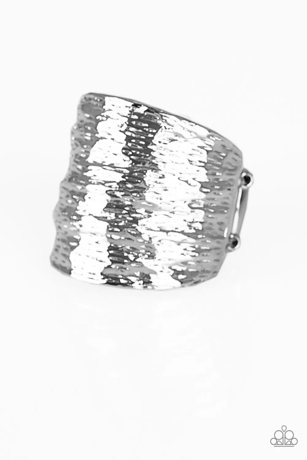 Paleo Patterns Silver-Ring