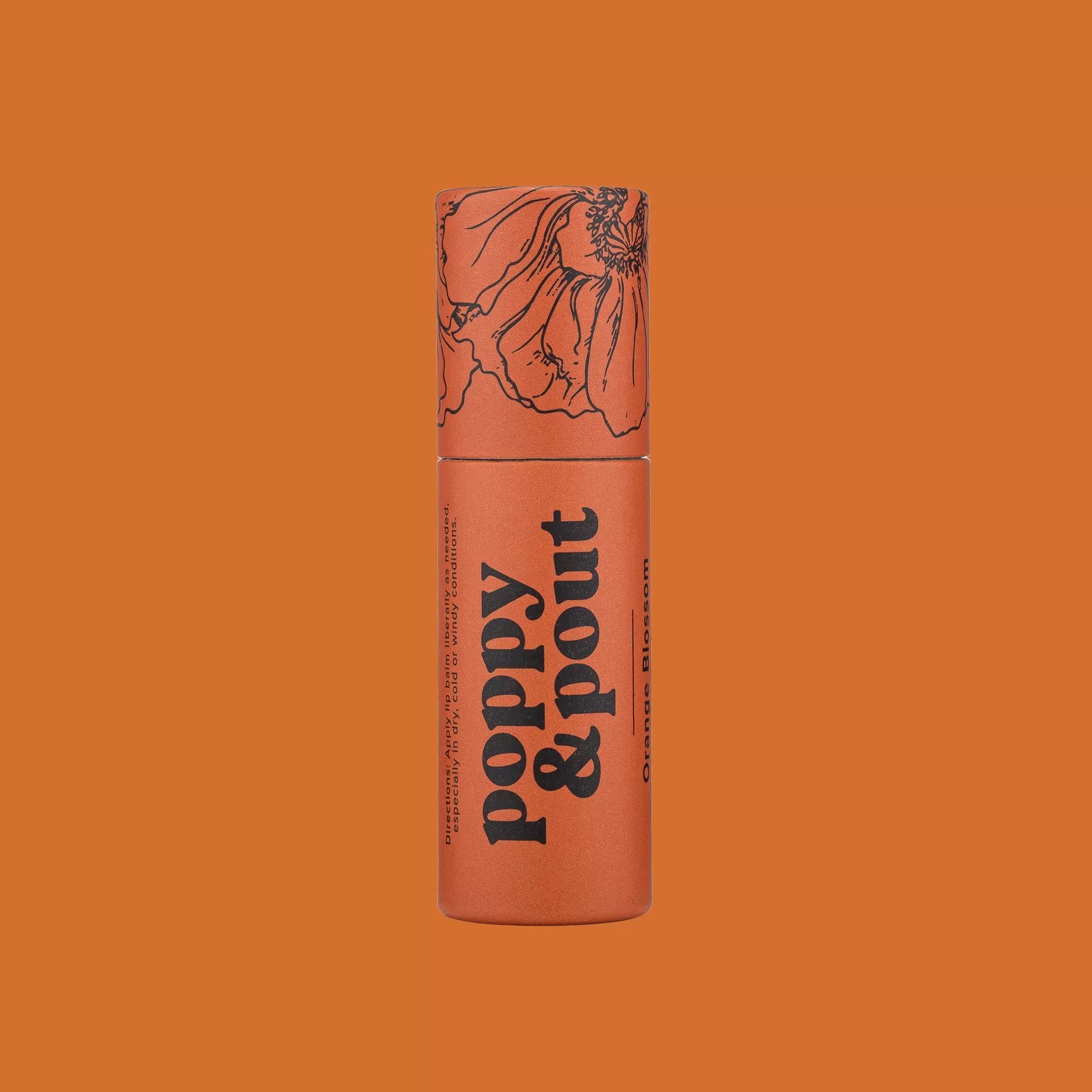 Poppy & Pout | Orange Blossom Lip Balm