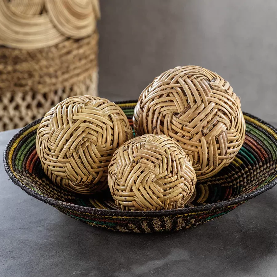 Rattan Fill Decorative Ball